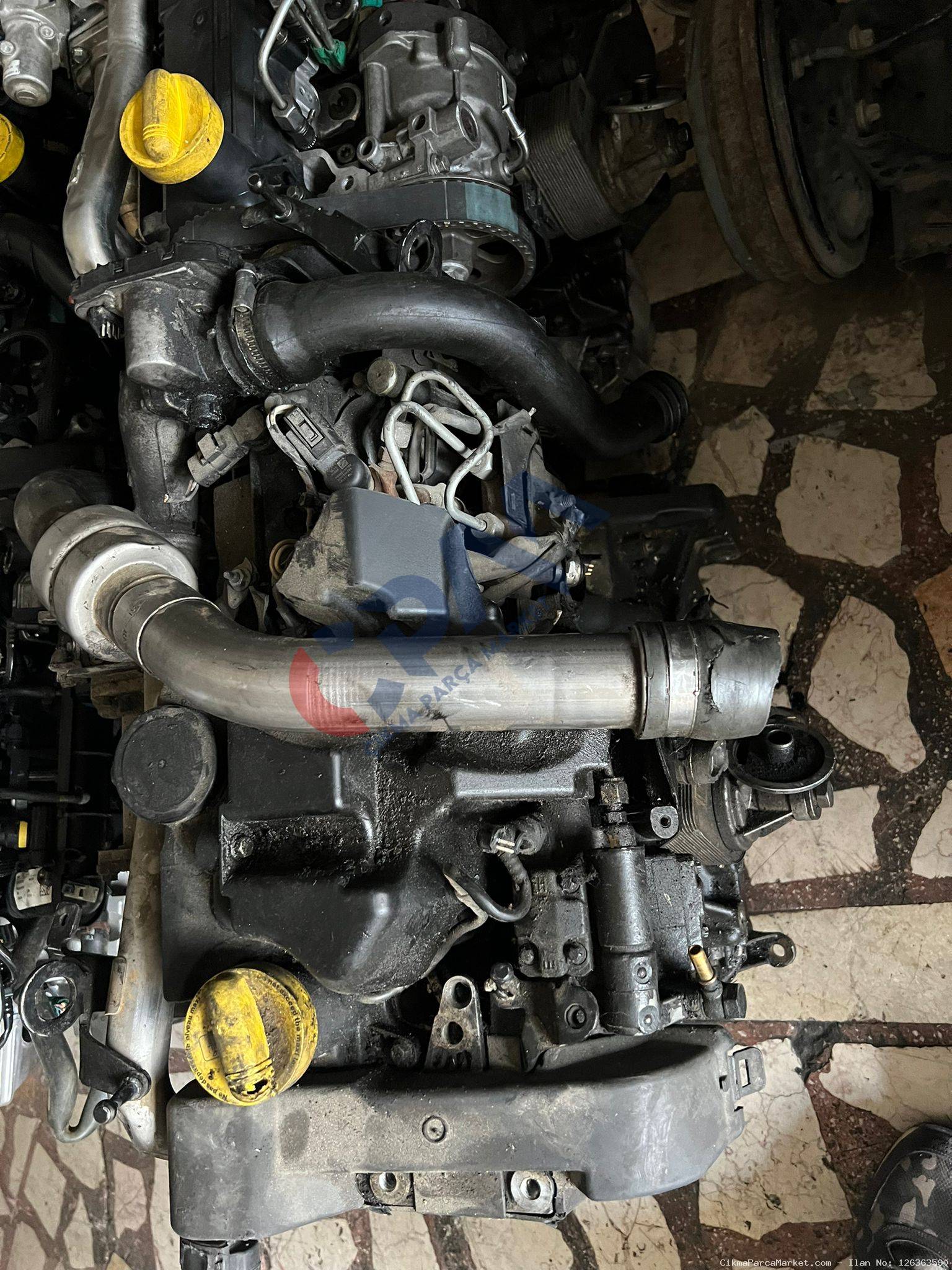 Renault Megane 3 1.5 Dci 105 Bg Komple Motor Çıkma