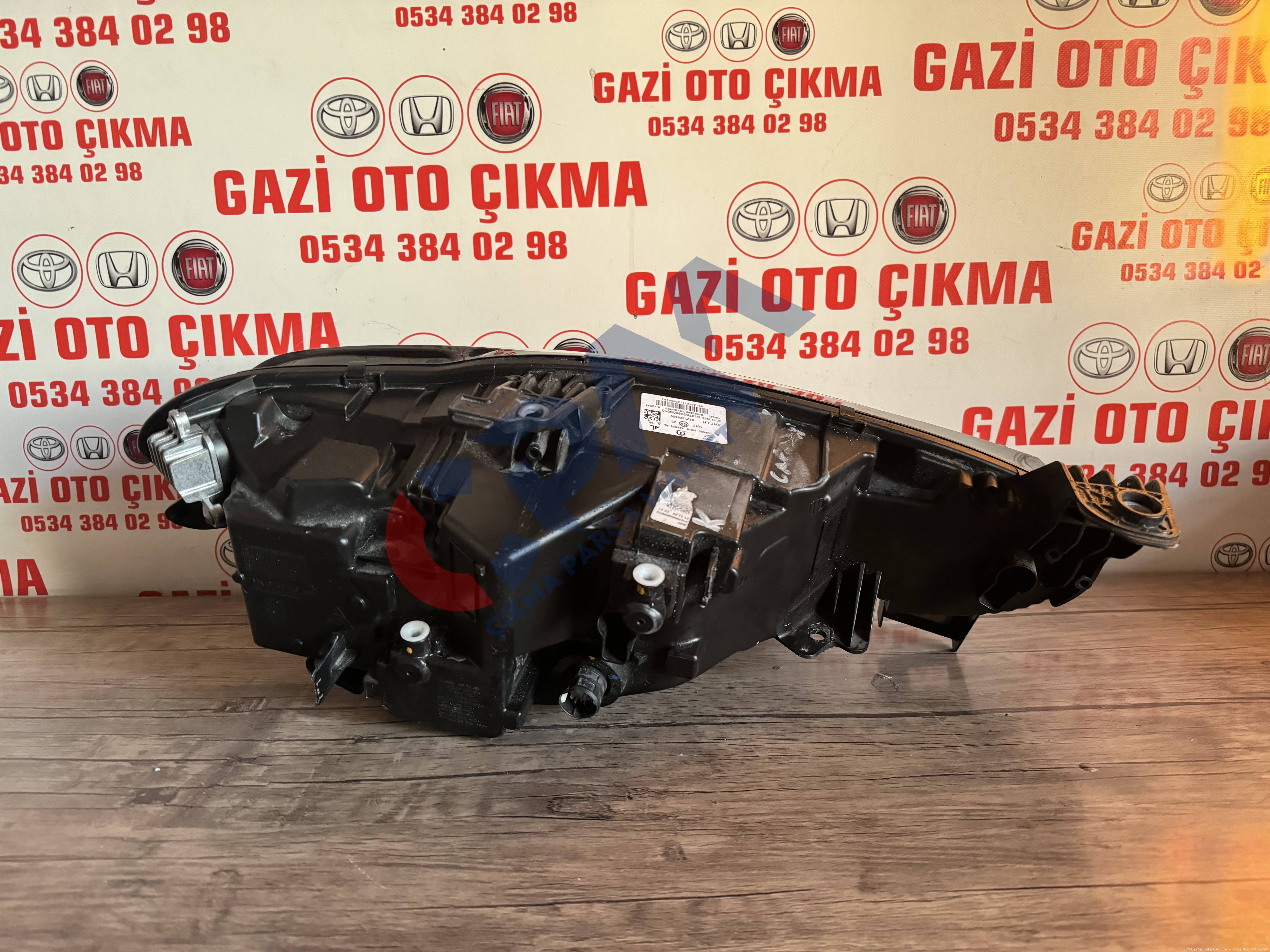 2021 2024 Fiat Egea Orjinal Çıkma Full Led Sol Ön Far