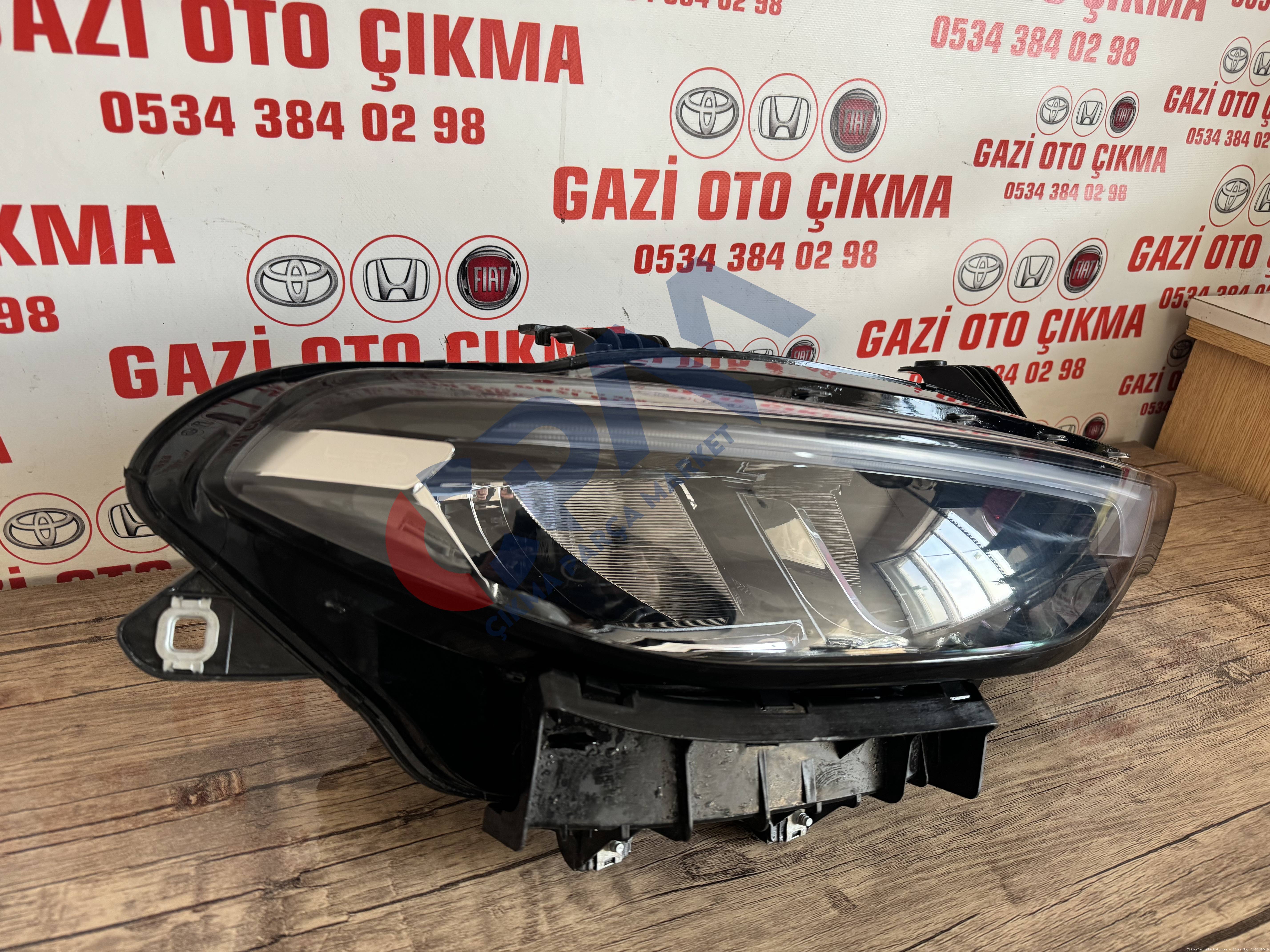 2021 2024 Fiat Egea Çıkma Orjinal Full Led Sağ Ön Far